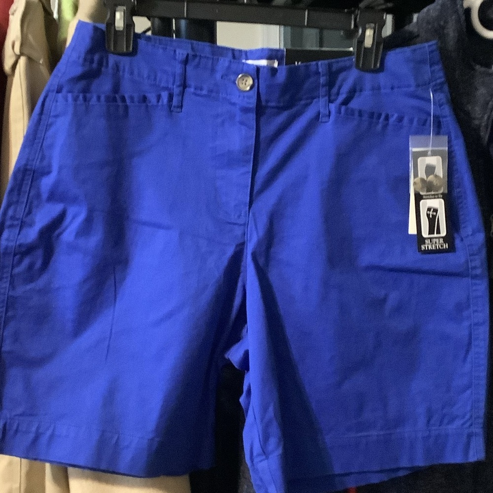 Kim Rogers Vibrant Blue Women's Bermudas